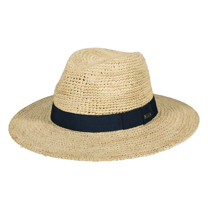 Chapeau Fedora en Raphia Crocheté Albury naturel BARTS