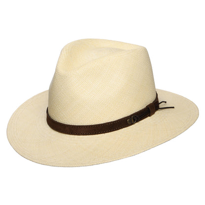Chapeau Panama Fedora Safari Cheltenham naturel WHITELEY
