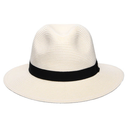 Chapeau Fedora en Paille Toyo Havana crème SUNDAY AFTERNOONS