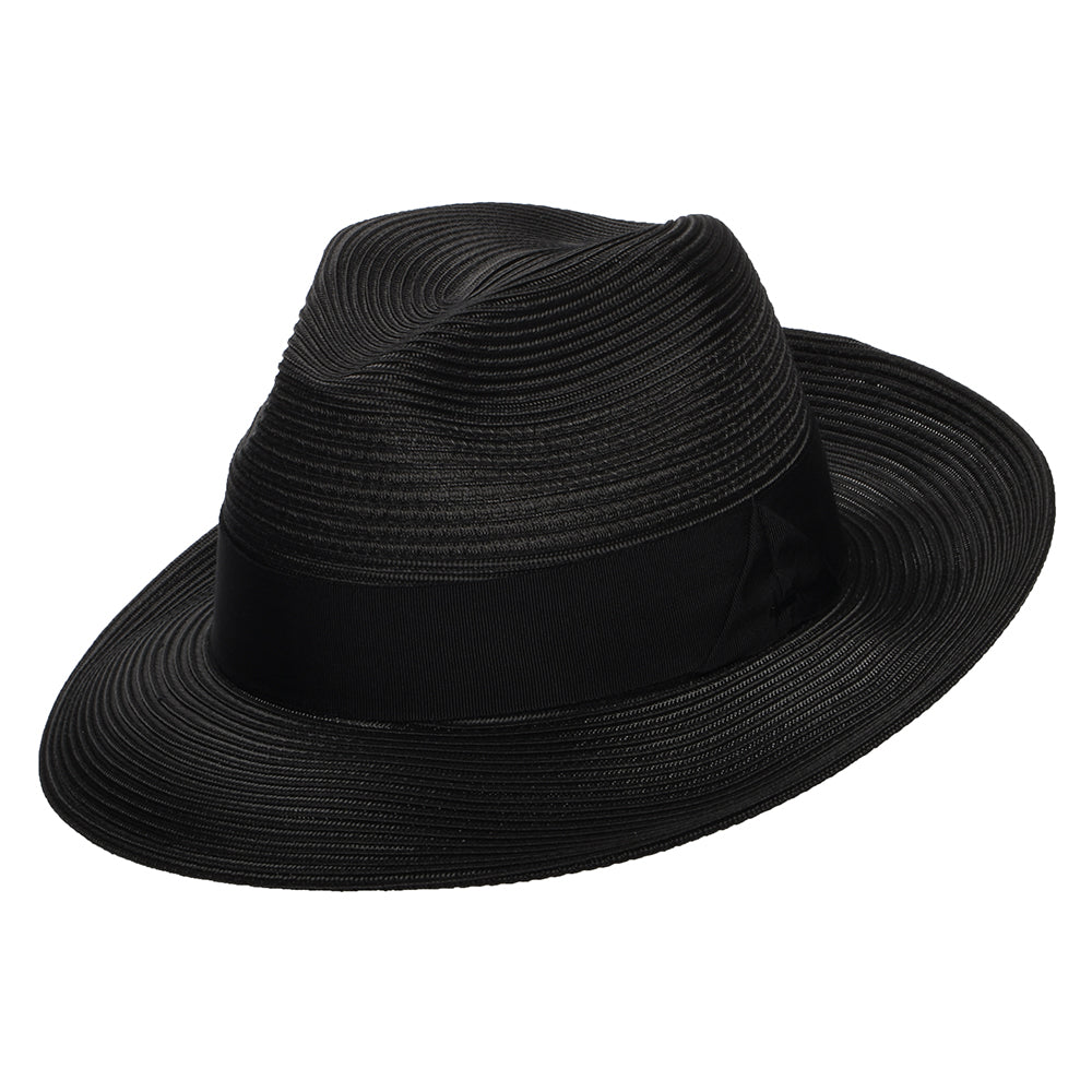 Chapeau Fedora Été Max noir BAILEY