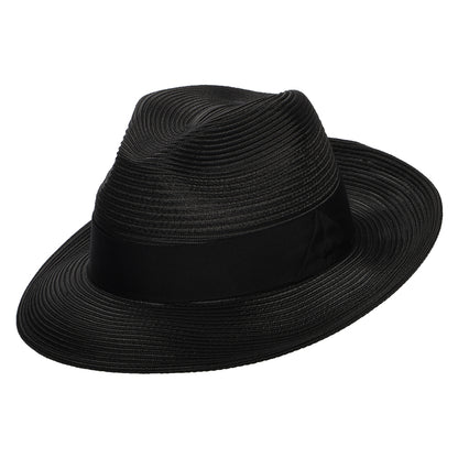 Chapeau Fedora Été Max noir BAILEY