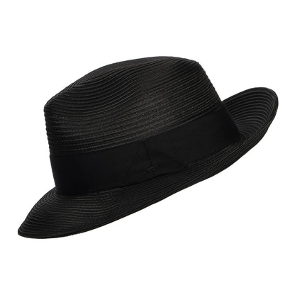 Chapeau Fedora Été Max noir BAILEY