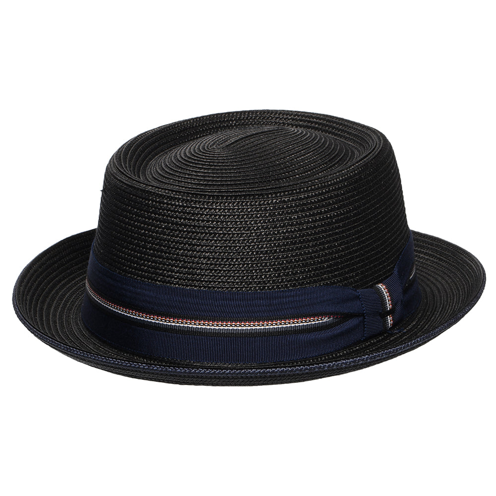 Chapeau Pork Pie Carver noir BAILEY