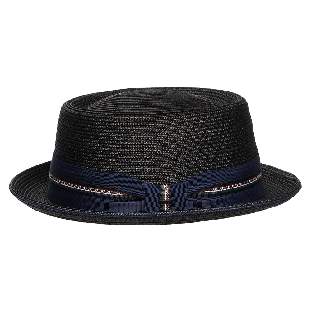 Chapeau Pork Pie Carver noir BAILEY
