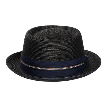Chapeau Pork Pie Carver noir BAILEY