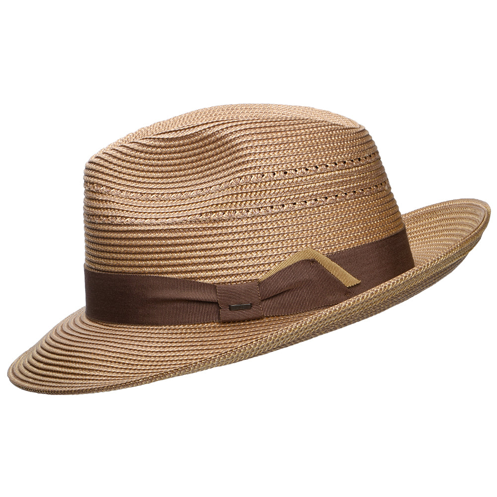 Chapeau Fedora Eli marron clair BAILEY
