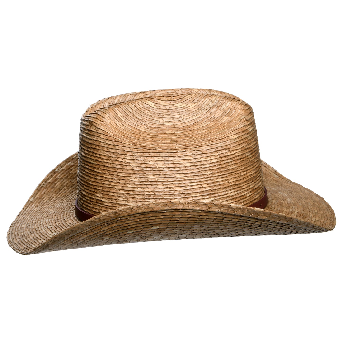 Chapeau de Cowboy Western en Paille de Palme marron clair STETSON