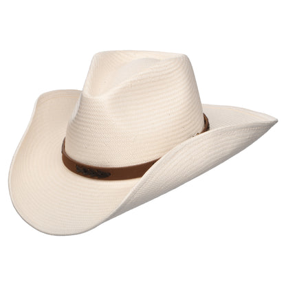 Chapeau de Cowboy Léger en Paille Toyo Palo Grande décoloré STETSON