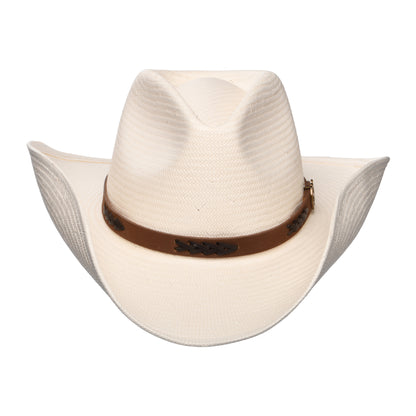 Chapeau de Cowboy Léger en Paille Toyo Palo Grande décoloré STETSON