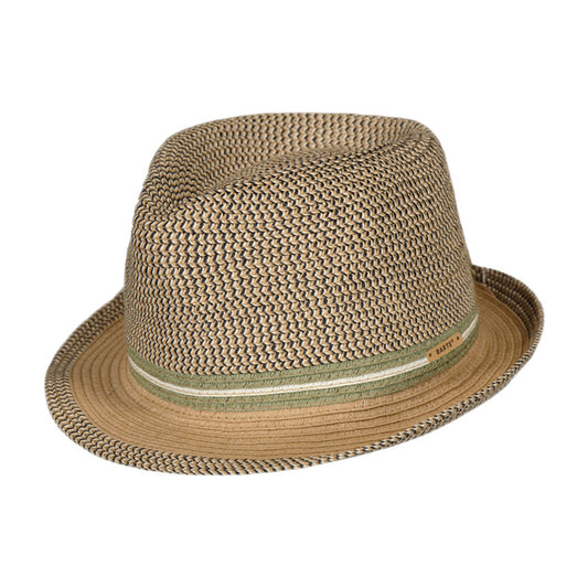 Chapeau Trilby Été Fluoriet marron clair BARTS
