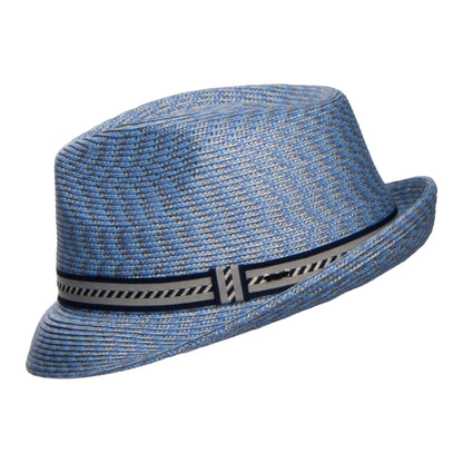 Chapeau Trilby Mannes bleu ciel BAILEY