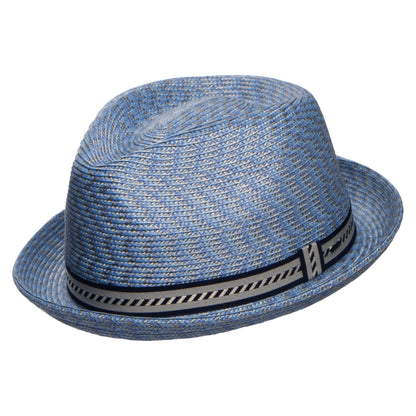 Chapeau Trilby Mannes bleu ciel BAILEY