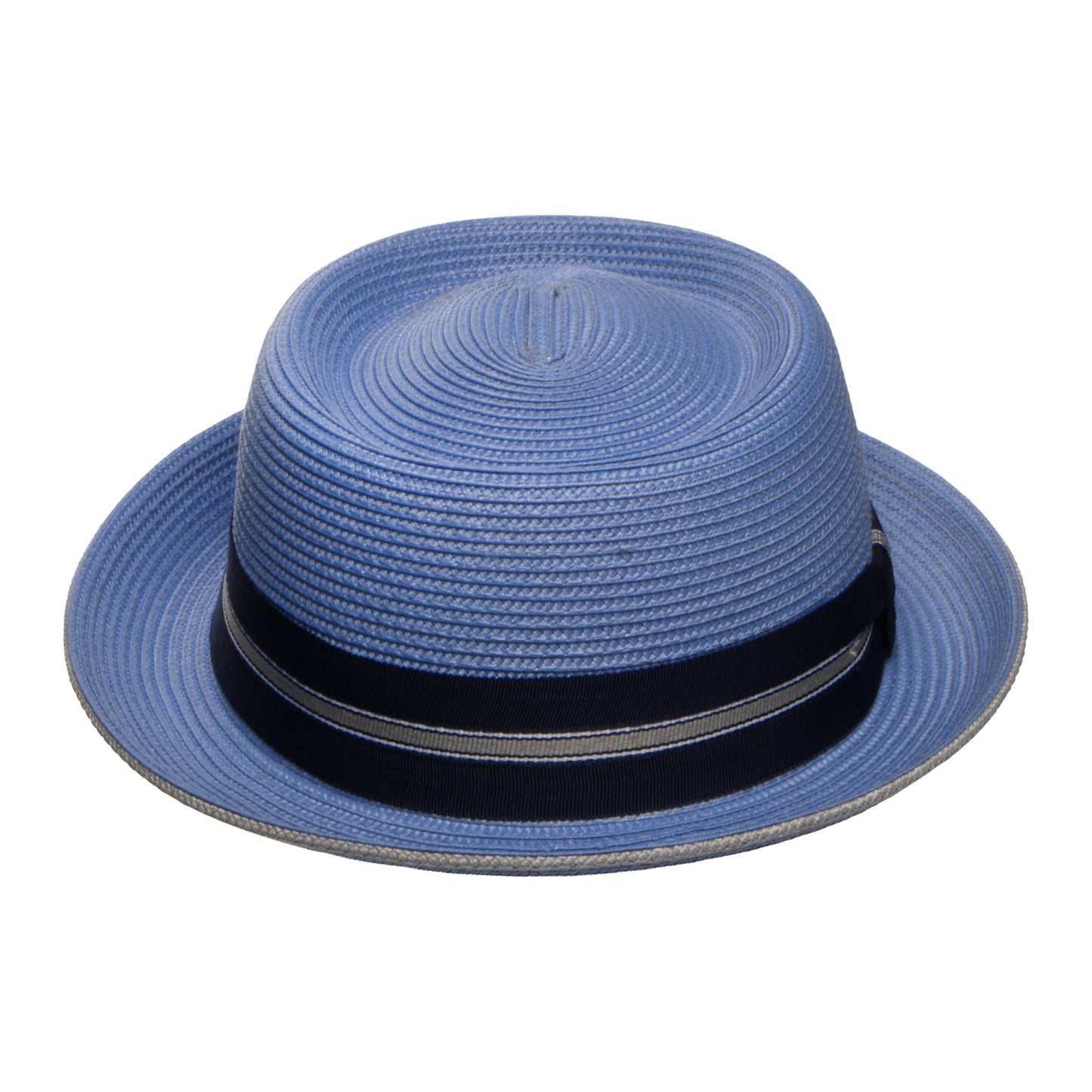Chapeau Pork Pie Carver bleu moyen BAILEY