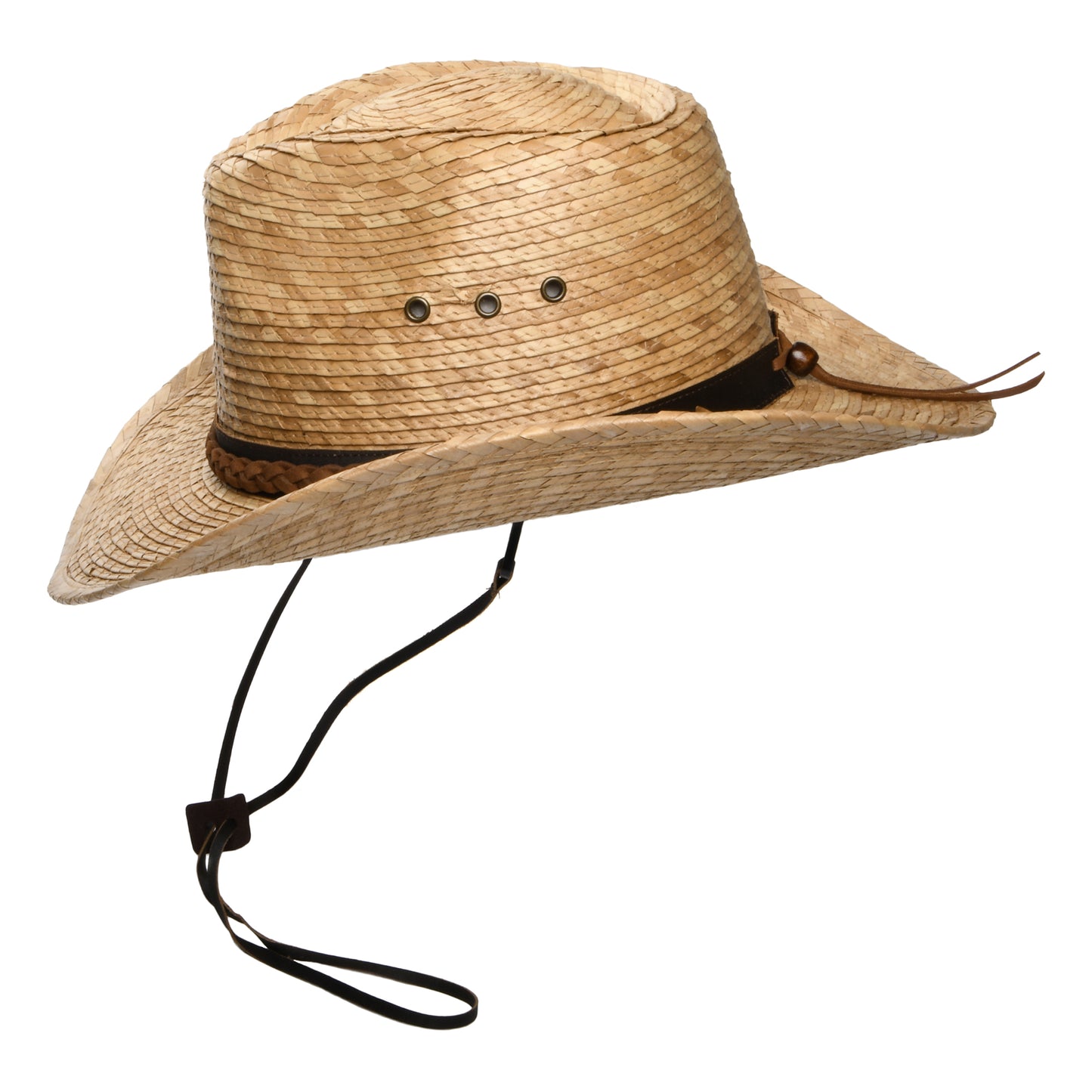 Chapeau de Cowboy en Paille de Palme Quinn toast SCALA