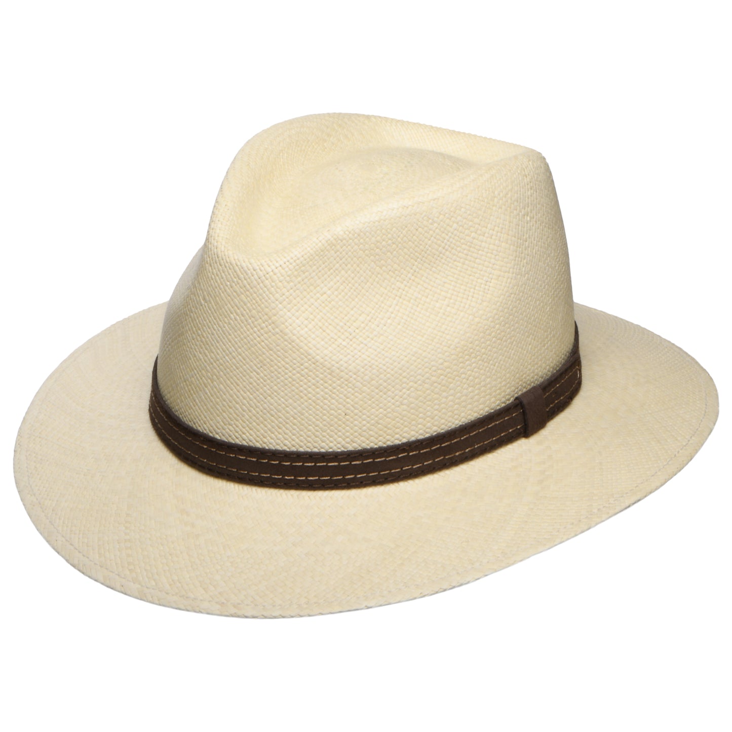 Chapeau Panama Fedora Safari Traveller naturel CITY SPORT
