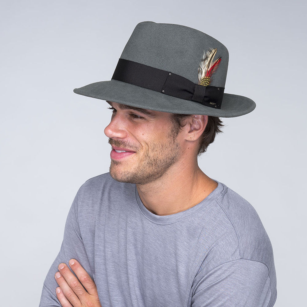 Chapeau Fedora Déformable 7002 graphite BAILEY