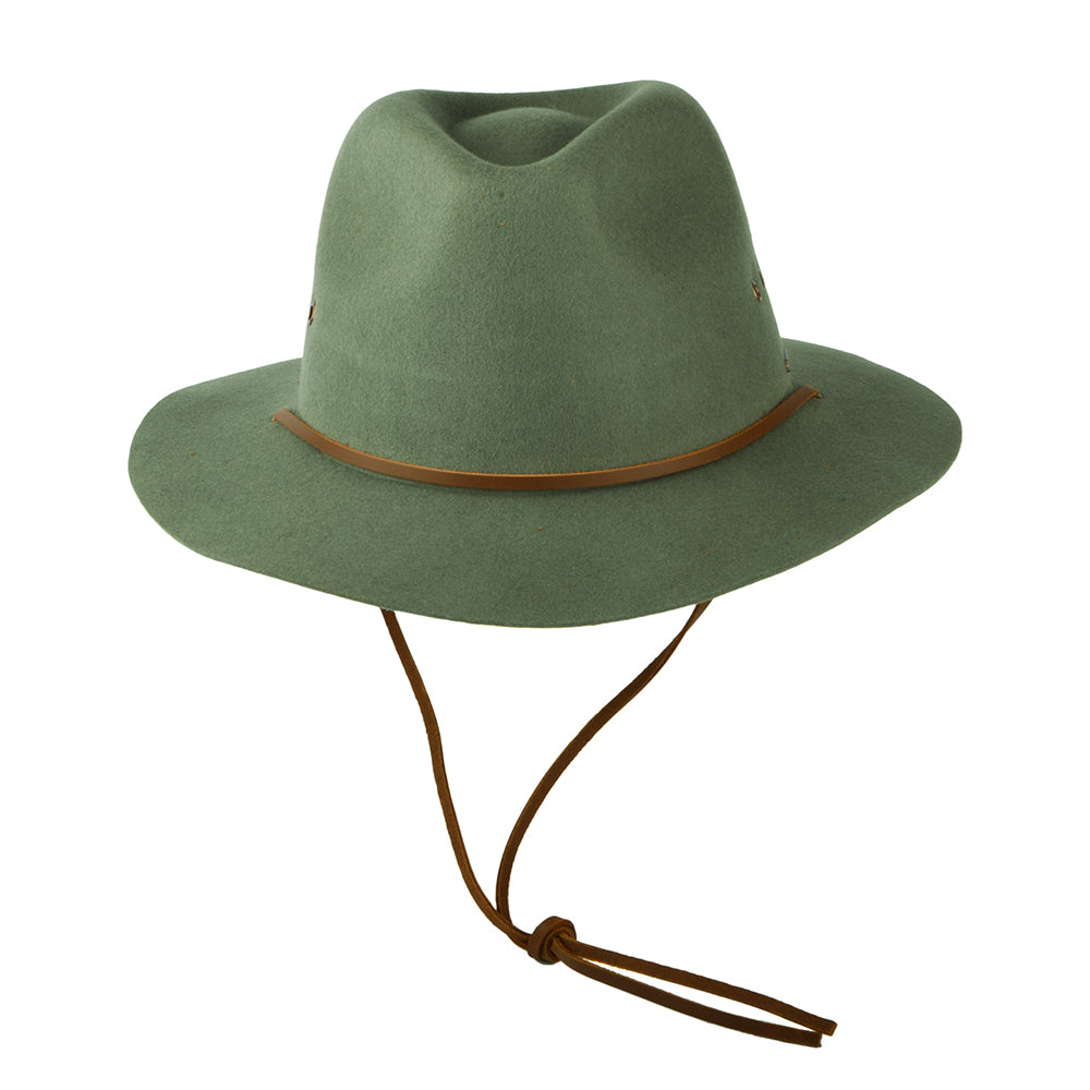 Chapeau Fedora Wesley Weather Guard mousse clair BRIXTON
