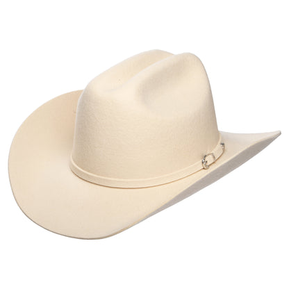 Chapeau de Cowboy en Laine Feutrée Yellowstone crème JAXON & JAMES