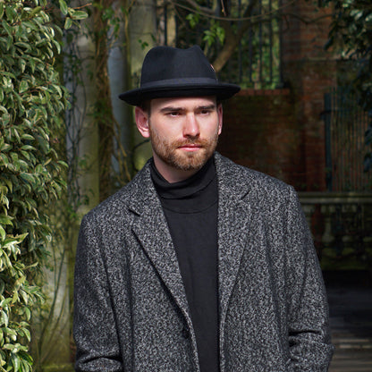 Chapeau Trilby Déformable Blues noir JAXON & JAMES