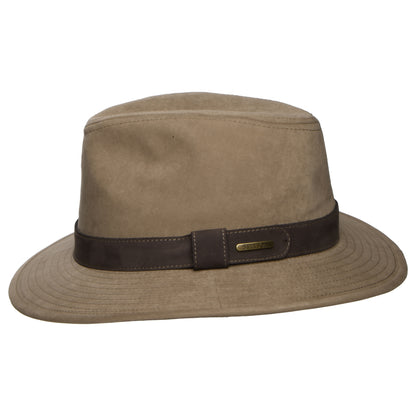 Chapeau Fedora Safari Hydrofuge Traveller sable STETSON