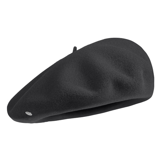 Béret Authentique en Laine Mérinos anthracite LAULHÈRE