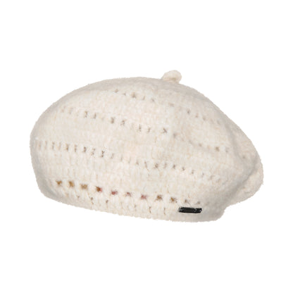 Béret Tricoté Main Recyclé Chrostelle crème BARTS