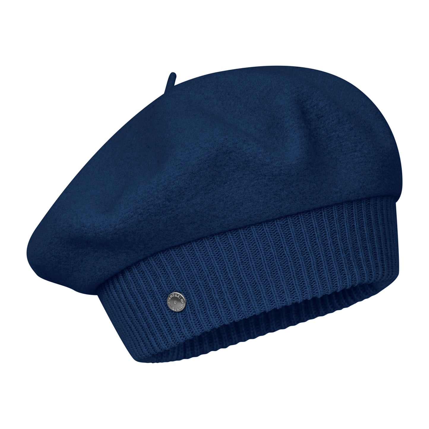 Béret en Laine Mérinos Louvre bleu LAULHÈRE