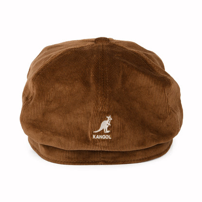 Casquette Gavroche en Velours Côtelé marron KANGOL