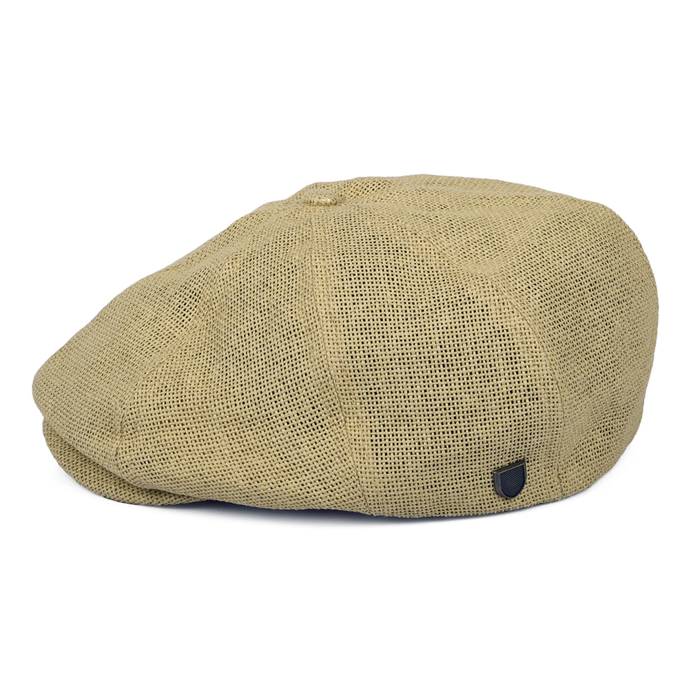 Casquette Gavroche en Paille Brood Lightweight X Snap naturel BRIXTON