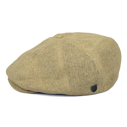 Casquette Gavroche en Paille Brood Lightweight X Snap naturel BRIXTON