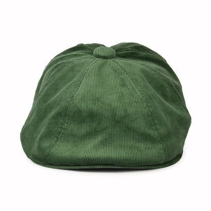 Casquette Gavroche en Velours Côtelé Hawker olive KANGOL