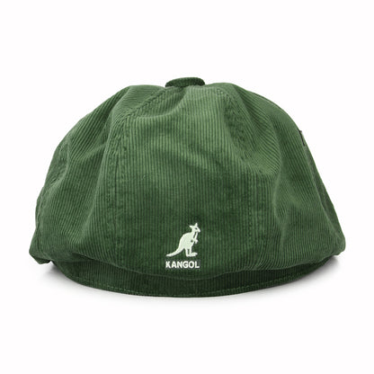 Casquette Gavroche en Velours Côtelé Hawker olive KANGOL