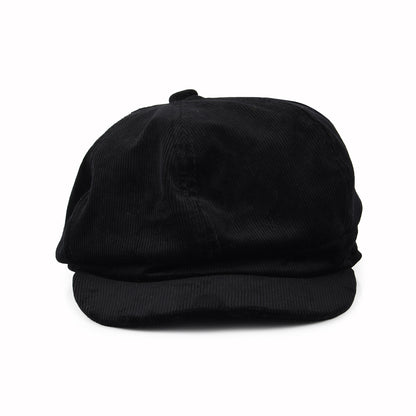 Casquette Gavroche en Velours Côtelé noir KANGOL