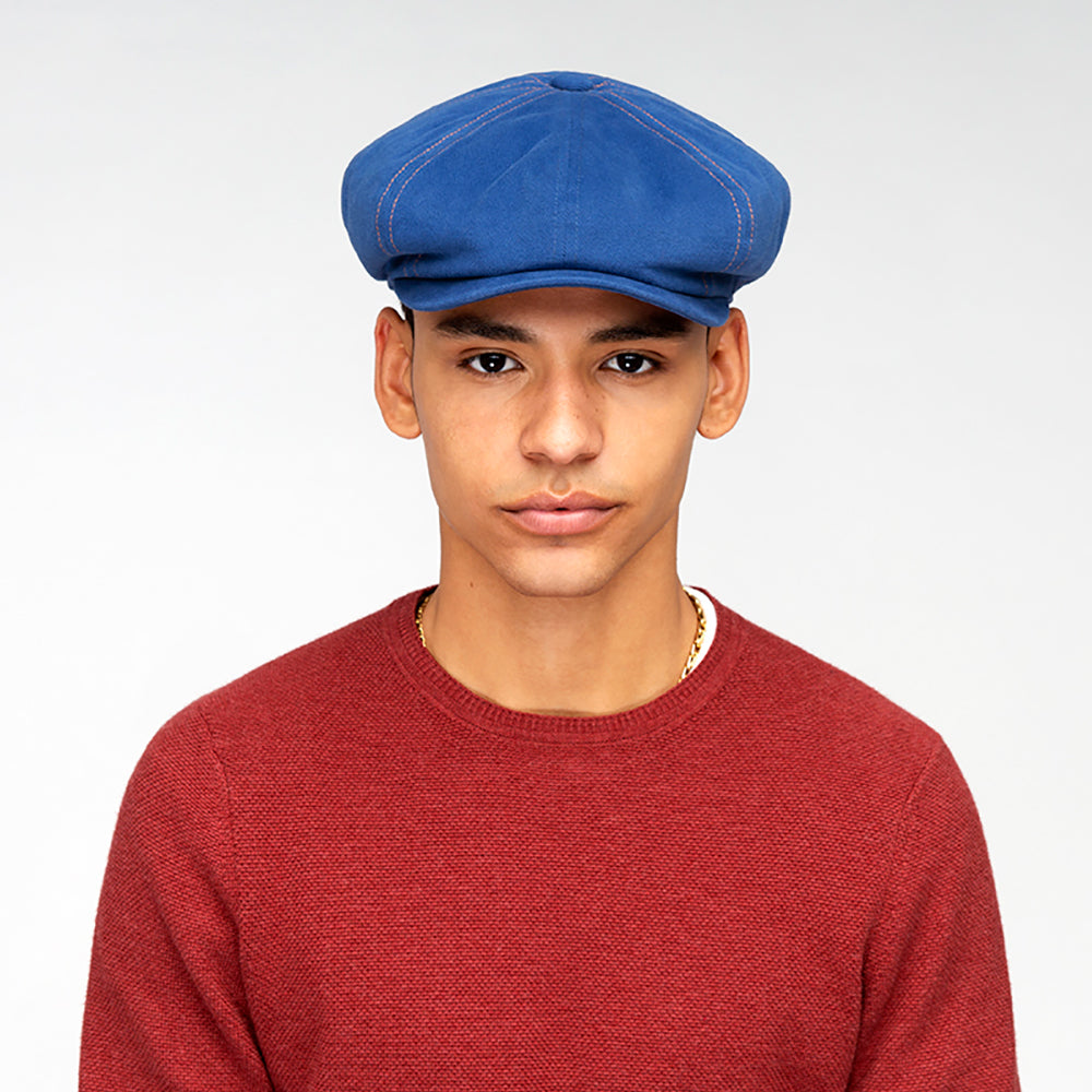 Casquette Gavroche Heavy Washed bleu KANGOL