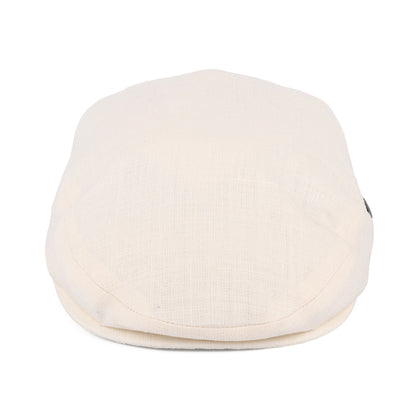 Casquette Plate en Lin crème CITY SPORT