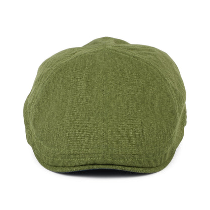 Casquette Plate Bec-de-Canard en Coton Porto vert-bleu sarcelle FAILSWORTH
