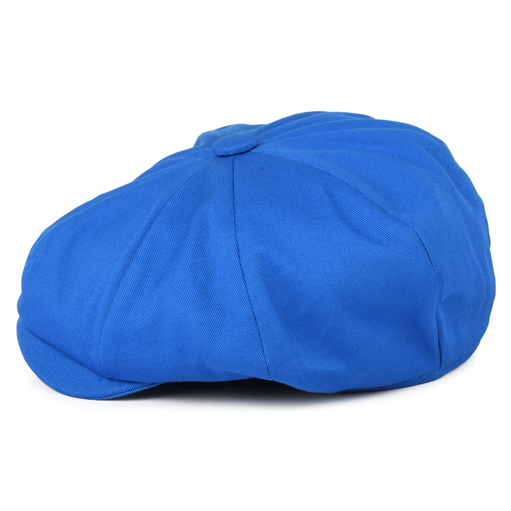 Casquette Gavroche à 8 Pans en Coton bleu CHRISTYS