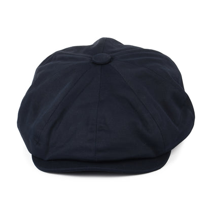 Casquette Gavroche à 8 Pans en Coton bleu marine CHRISTYS