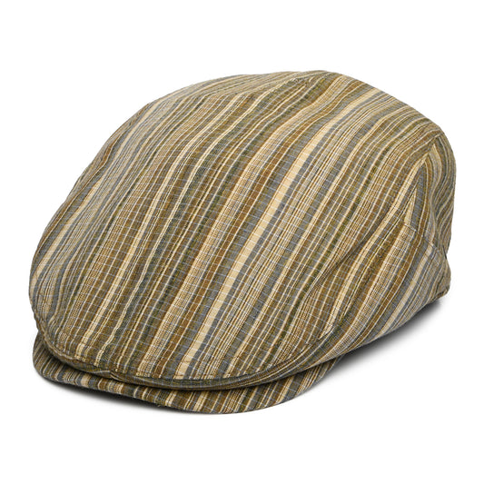 Casquette Plate à Rayures Newry beige sable-multi BAILEY