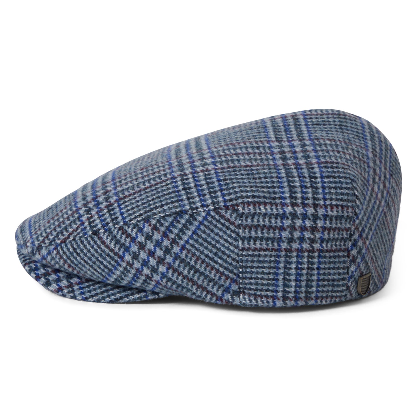 Casquette Plate Légère Prince-de-Galles Hooligan bleu glacé-bleu roi BRIXTON