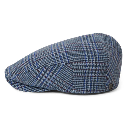 Casquette Plate Légère Prince-de-Galles Hooligan bleu glacé-bleu roi BRIXTON