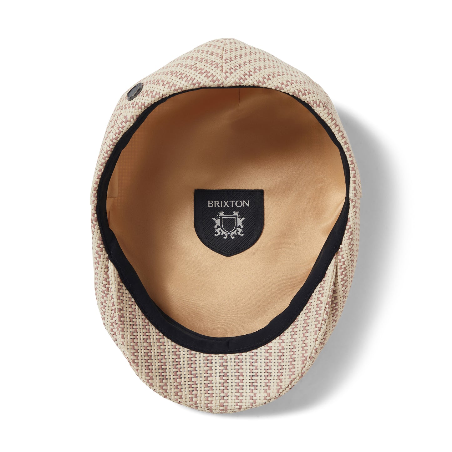 Casquette Plate Légère en Paille Toyo Hooligan naturel-argile BRIXTON