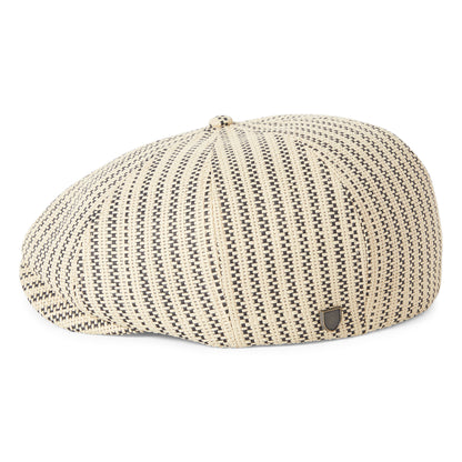 Casquette Gavroche Légère en Paille Brood naturel-noir BRIXTON