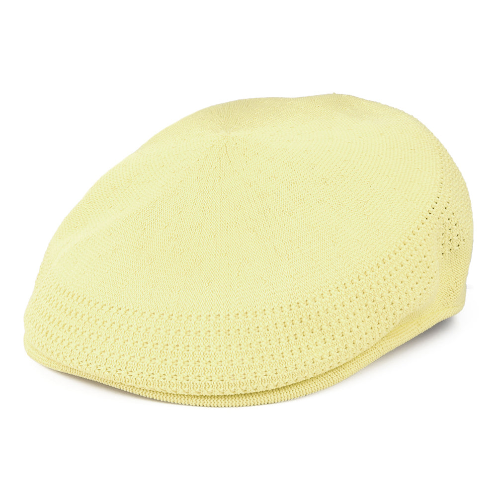 Casquette Plate en Tropic 504 Ventair jaune beurre KANGOL