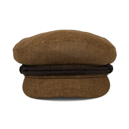 Casquette de Marin en Paille Lightweight X marron clair BRIXTON
