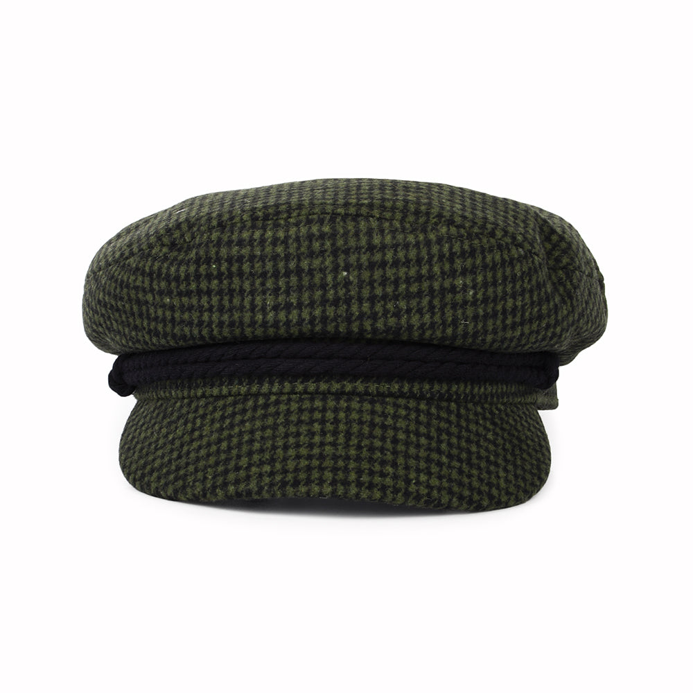 Casquette de Marin Pied-de-Poule mousse-noir BRIXTON