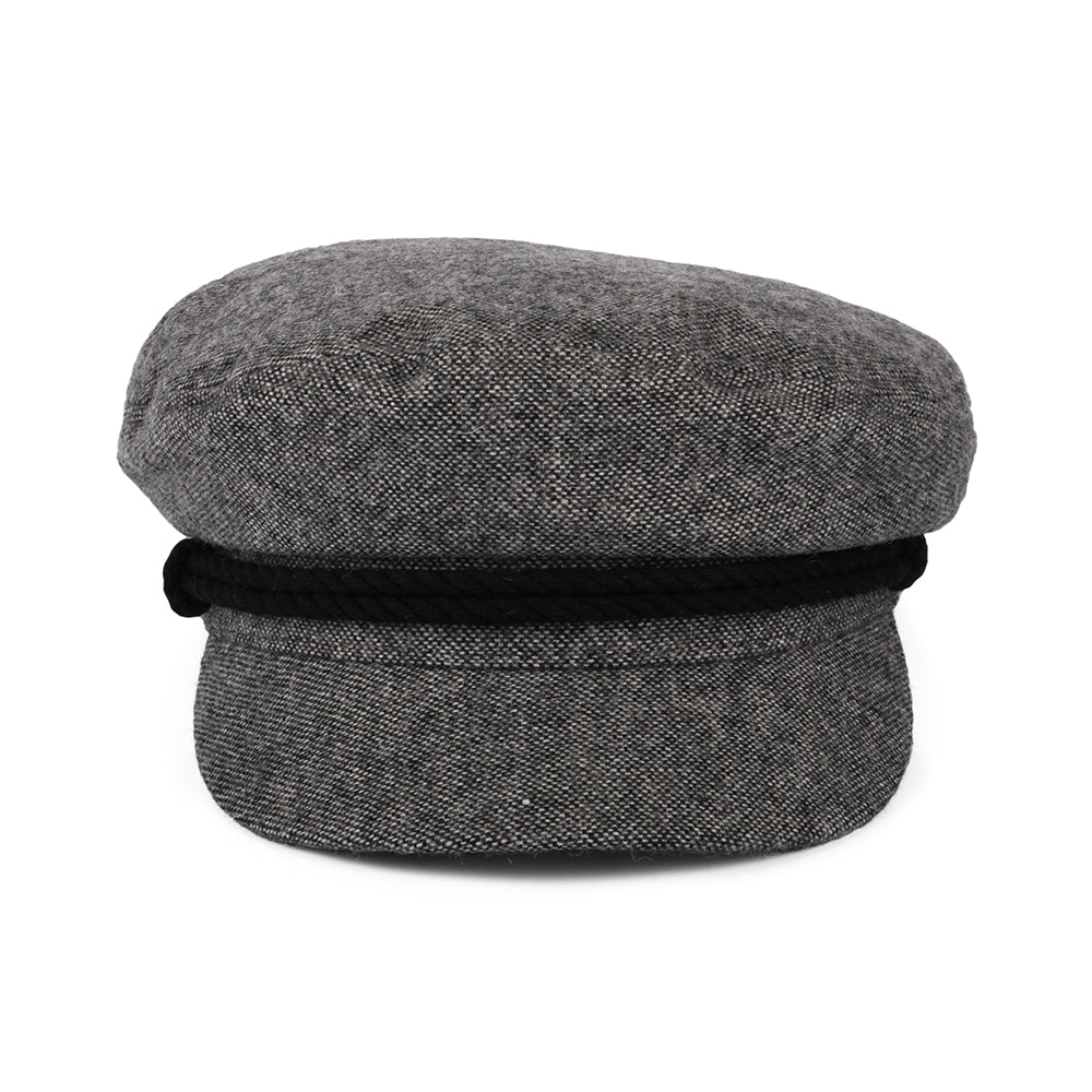 Casquette de Marin Chinée gris-noir BRIXTON