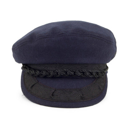 Casquette de Marin Grec en Laine bleu marine JAXON & JAMES