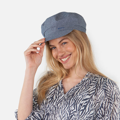 Casquette de Marin en Coton Seraphe denim BARTS