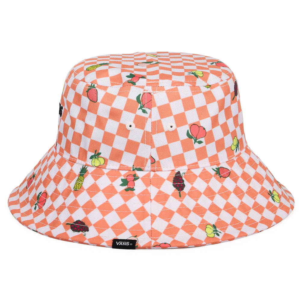 Chapeau Bob à Carreaux Retrospectator blanc VANS